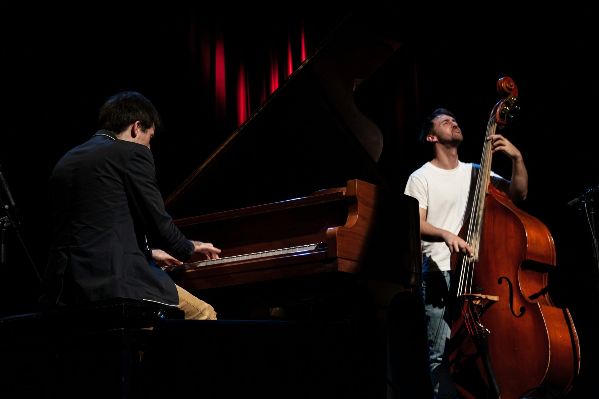 jazzmen jouent la musique comme dans un cadre de cursus préprofessionnel de jazz